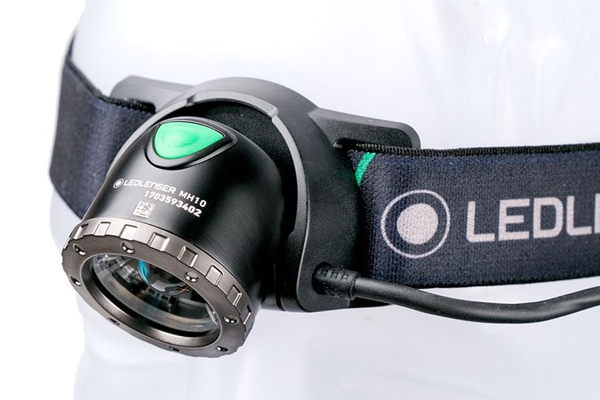 LEDLENSER MH10 USB3.0快充 變焦頭燈 附送紅/綠濾鏡 LED LENSER