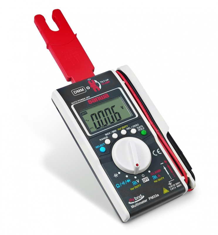 SANWA PM-33A 便攜式數字萬用電錶及鉗錶