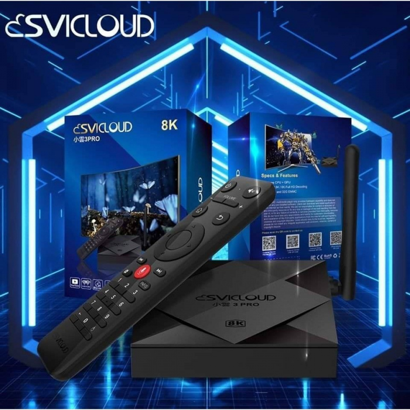 🥇熱賣首選 小雲電視盒子 3Pro 8K SVI Cloud
