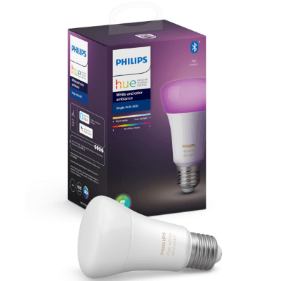 Philips 飛利浦 Hue 9W E27 智能燈泡 (白光+彩光) Bluetooth A60