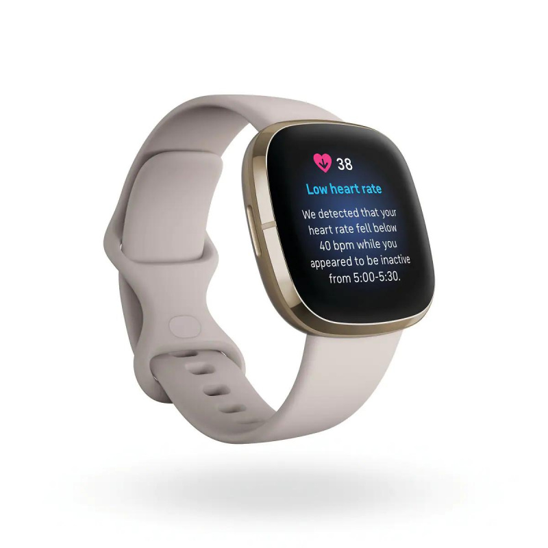 Fitbit - SENSE 健康智能手錶  碳黑色/月光白【香港行貨】