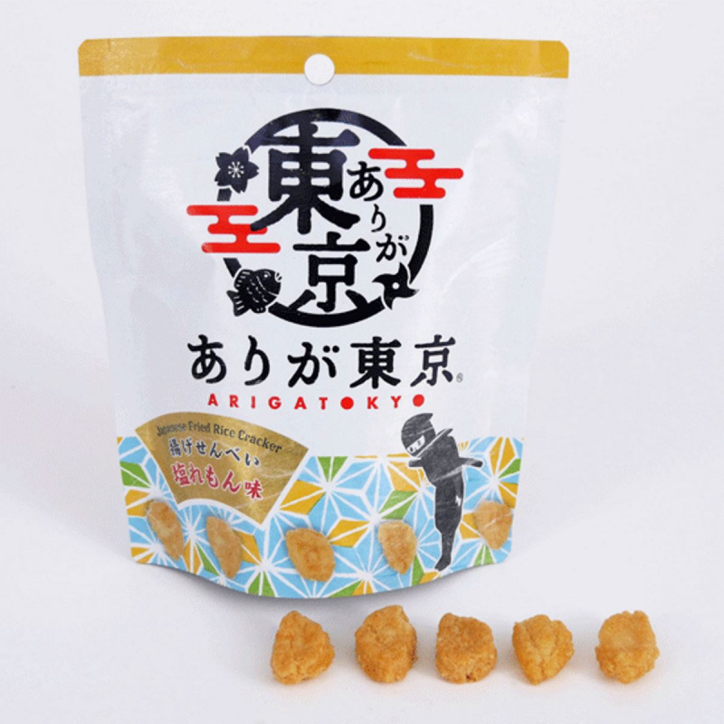 日本 吉村 東京慶謝 檸檬塩味 香脆米餅 45g【市集世界 - 日本市集】