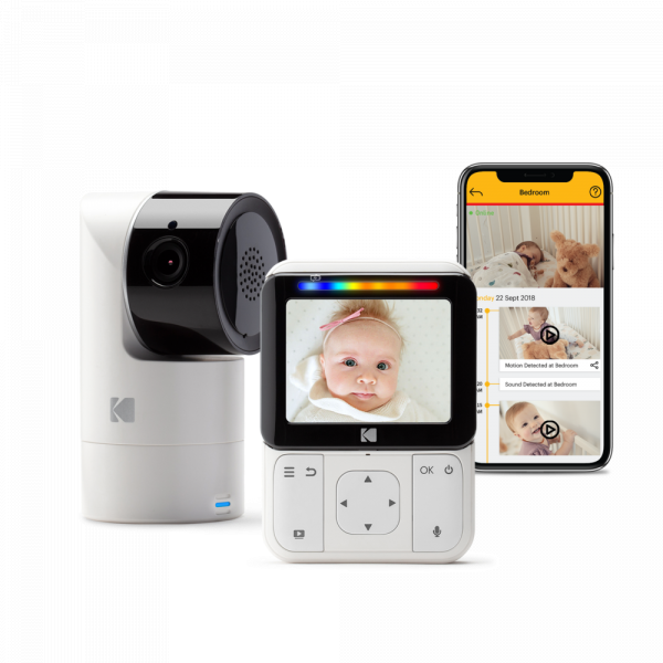 Kodak CHERISH C225  智能視頻嬰兒監視器【香港行貨保養】
