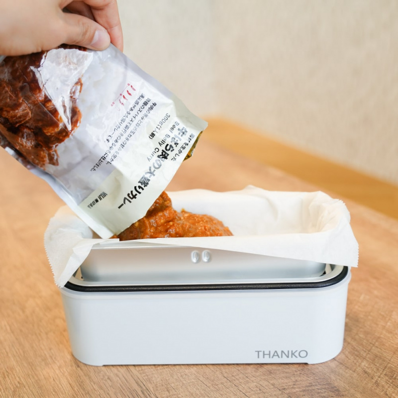日本Thanko 進化版雙層煮食盒