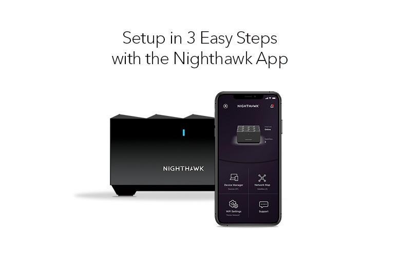 Netgear Nighthawk MK62 - 雙頻 Mesh WiFi 6 無線網絡系統 2 機套裝 AX1800