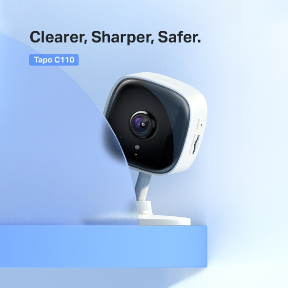 TP-Link Tapo C110 2K 家庭安全防護 Wi-Fi 攝影機