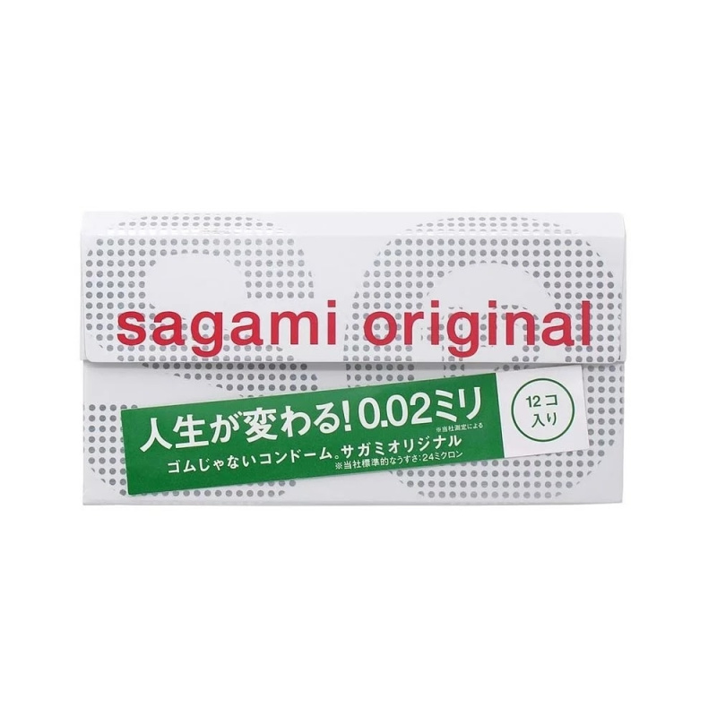 Sagami 相模原創 0.02 (第二代) 12 片裝 PU 安全套