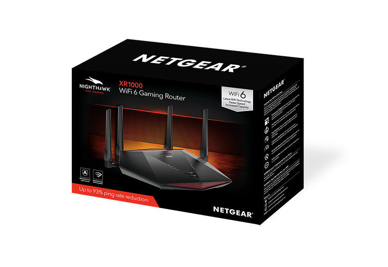 Netgear Nighthawk 6-Stream WiFi 6 5.4Gbps Gaming Router (XR1000) 路由器