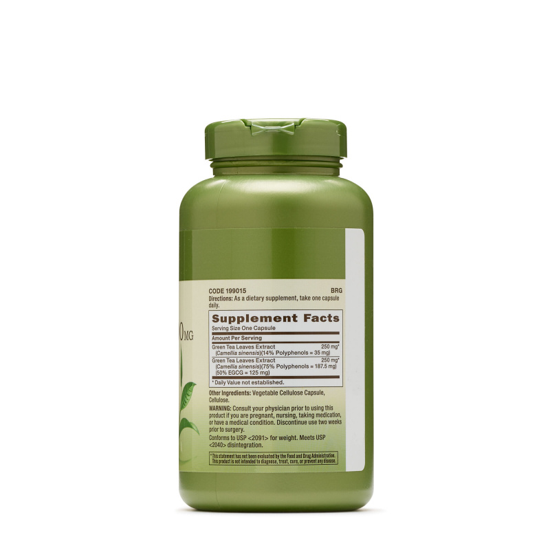 GNC 免疫力綠茶精華 Herbal Plus Green Tea Complex 500mg [100粒]