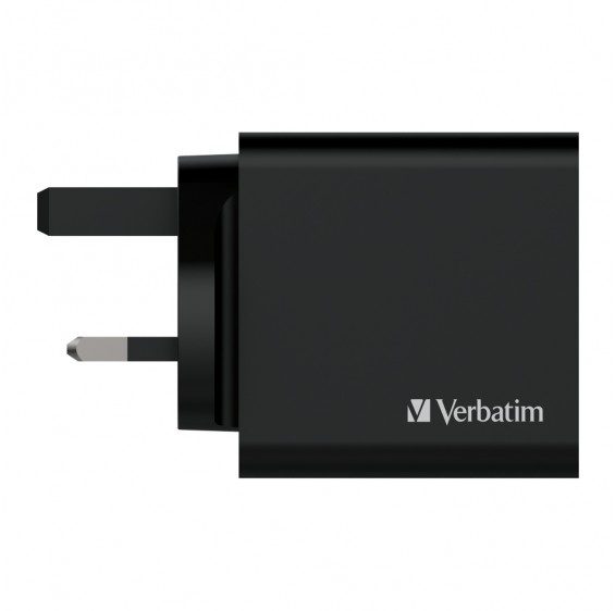 Verbatim Dual Port 36W PD & QC 3.0 USB充電器（黑色）USB插頭+Type-C PD 3.0 66390