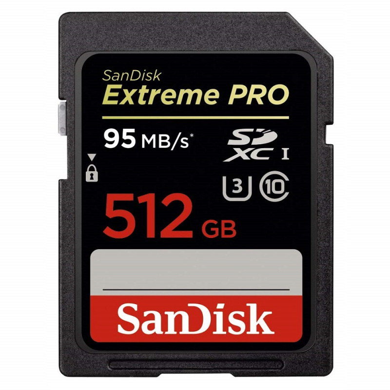SanDisk Extreme PRO SDHC and SDXC UHS-I 記憶卡 512GB  【香港行貨保養】