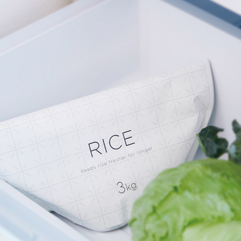 日本 大米專家開發 大米美味保鮮收納袋 (2枚入)【市集世界 - 日本市集】