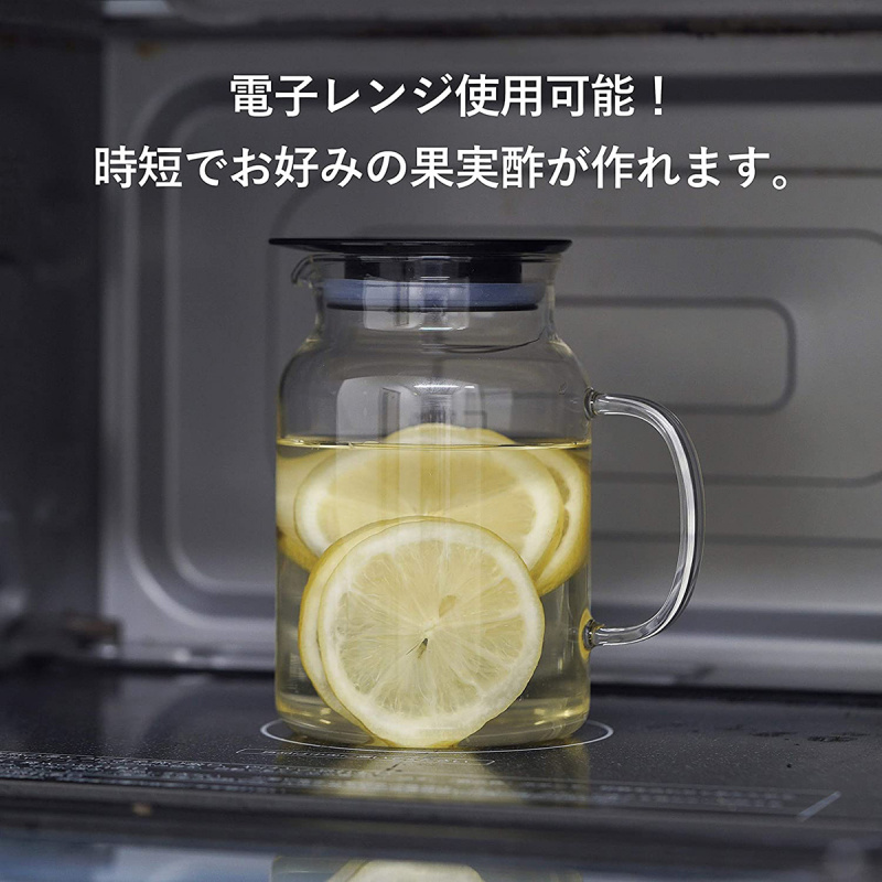 日版Hario 耐熱玻璃 日本製 水果茶果醋壺 500ml【市集世界 - 日本市集】