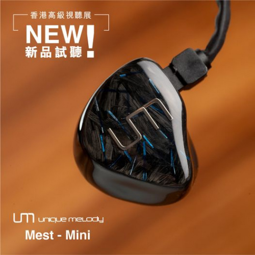 Unique Melody New Mini MEST 入耳式混合單元耳機
