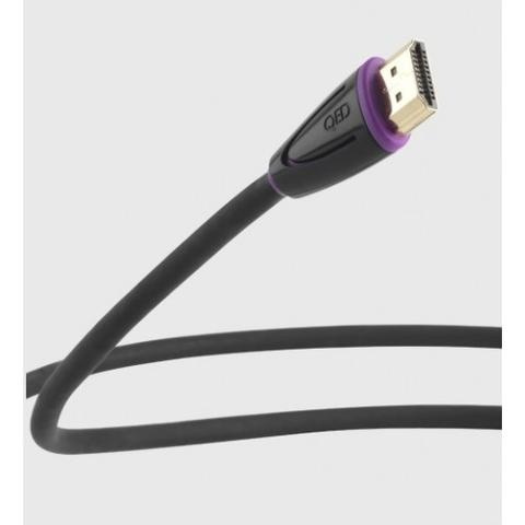QED Profile Eflex HDMI Cable 1.5M Black QE5013/15