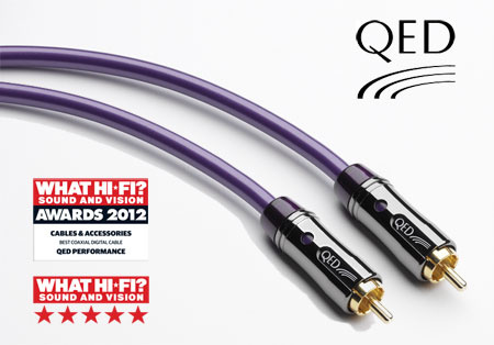 QED QE6200  Performance Digital Audio 數碼同軸訊號線 - 1m (同軸線1m)