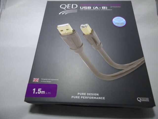 QED Performance USB A-B Graphite 數碼USB訊號線 QE6901 1.5M