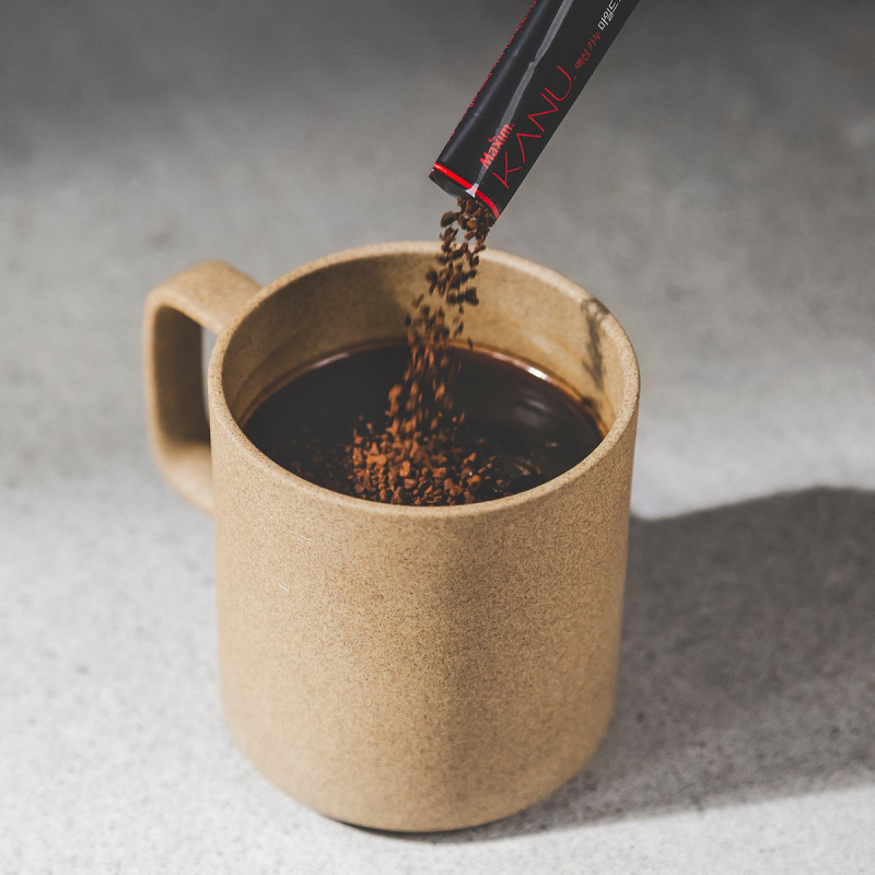 韓國Kanu Mini 中度烘焙 美式咖啡 即沖咖啡粉 (1盒10條)【市集世界 - 韓國市集】