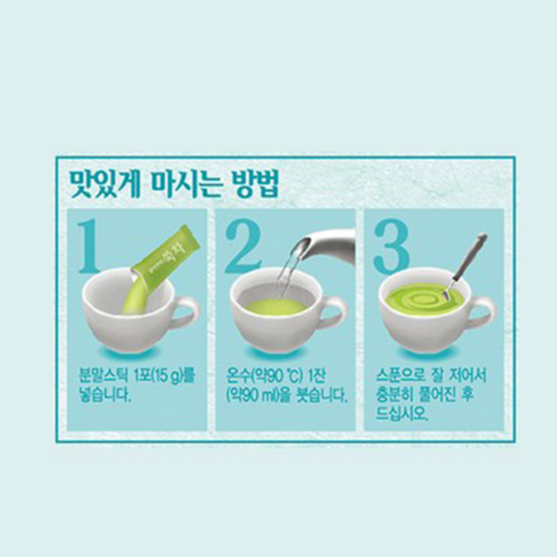 韓國 丹特 養生系列 糙米艾草茶 (1盒15條)【市集世界 - 韓國市集】(平行進口)