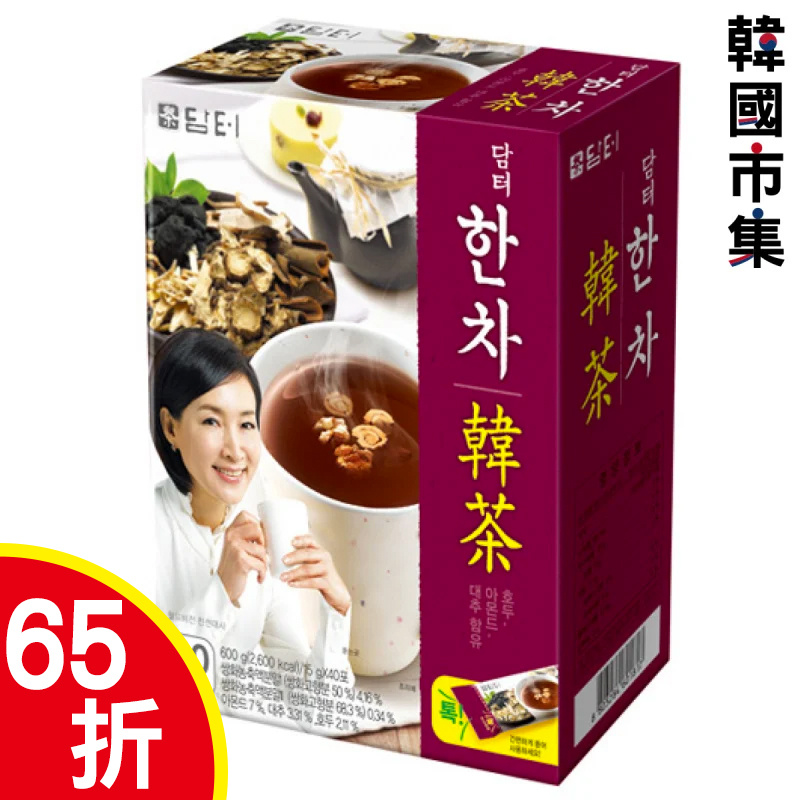 韓國 丹特 養生系列 韓茶 (1盒40條)【市集世界 - 韓國市集】(平行進口)