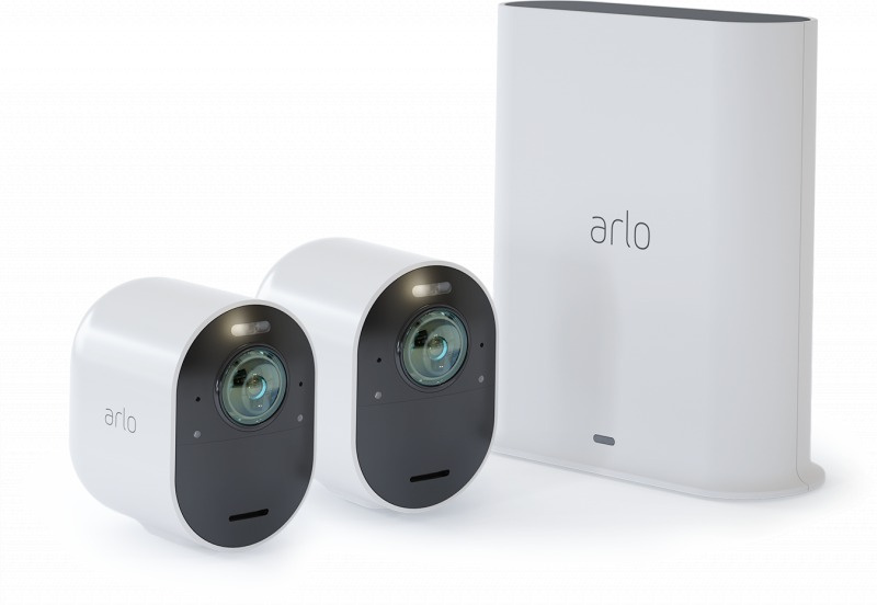Arlo Ultra 2 4K UHD 無線網絡攝影機 2 鏡套裝 (VMS5240)