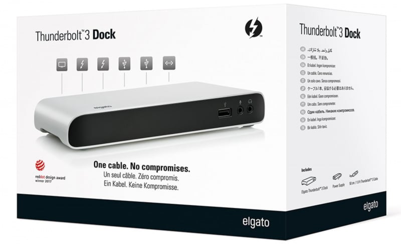 Elgato Thunderbolt 3 Dock with Cable