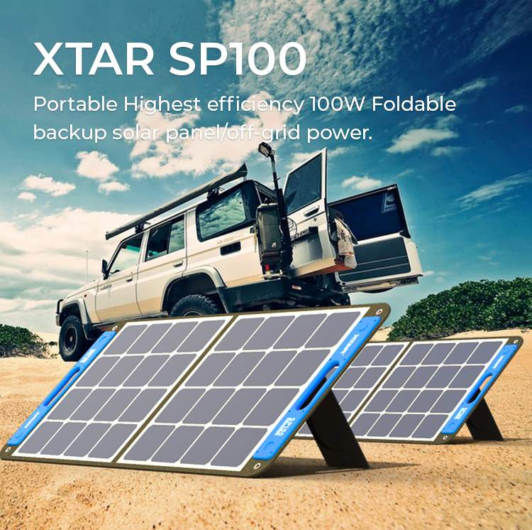 XTAR SP100 100w 太陽能板
