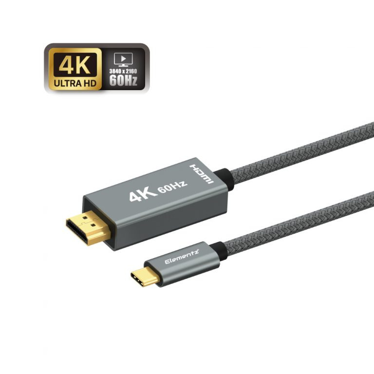 Elementz Type-C to HDMI 4K超高清2米接線 HDMI-C4K