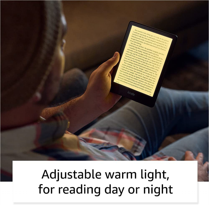 【2021】6.8'' 全新亞馬遜Kindle Paperwhite5 11代 (8 GB) – Now with a 6.8" display and adjustable warm light – Ad-Supported