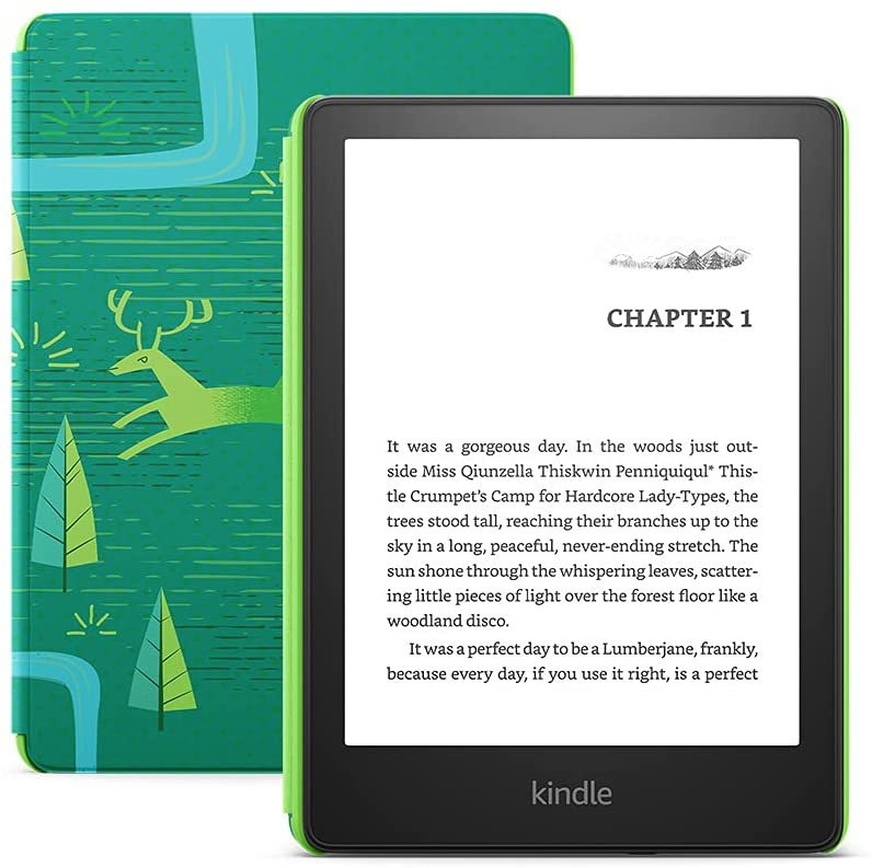 6.8''Kindle Paperwhite5 (11th) Kids 電子書閱讀器 [附送原裝皮套]