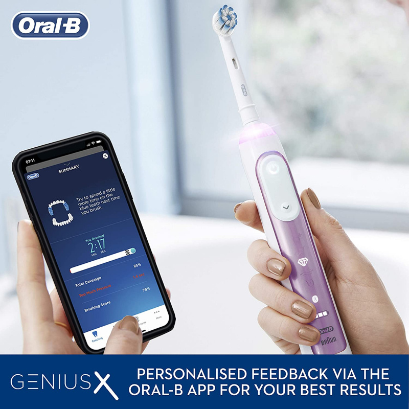 Oral-B Genius X G20000 AI智能電動牙刷 (Blush Pink)