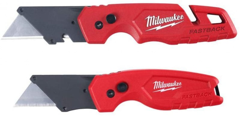 Milwaukee Electric Tool Fastback 折疊實用刀具2把,紅色（預定10-15日)