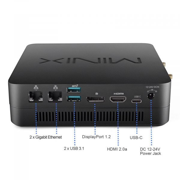 MINIX NGC-3 Mini PC 迷你電腦 ( i3 CPU , 8GB RAM , 256 SSD , Windows 10 Pro)
