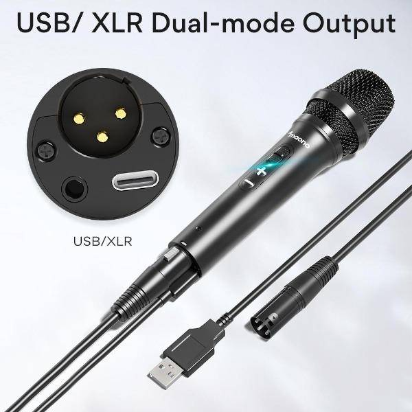 MAONO Dynamic XLR/USB Dual Interface Microphone AU-HD300S