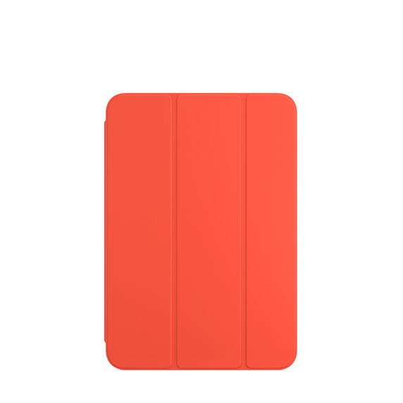 Apple 智慧型摺套 [適用於iPad mini 第6代] [黑色,亮光橙色](MM6G3FE/A,MM6J3FE/A)