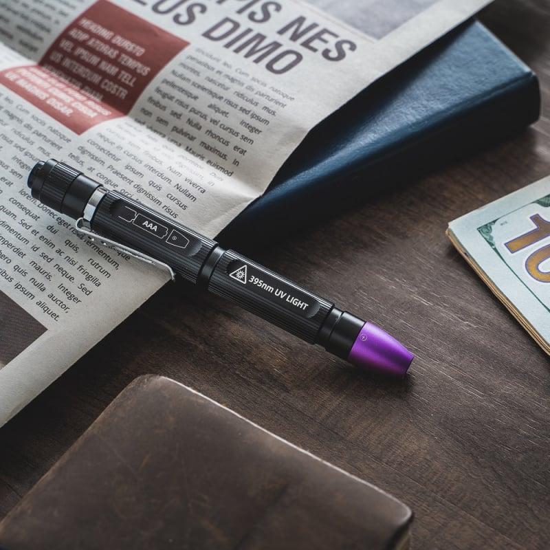 Weltool M6-UV 395nm 紫外光 AAA 筆型電筒 UV電筒筆
