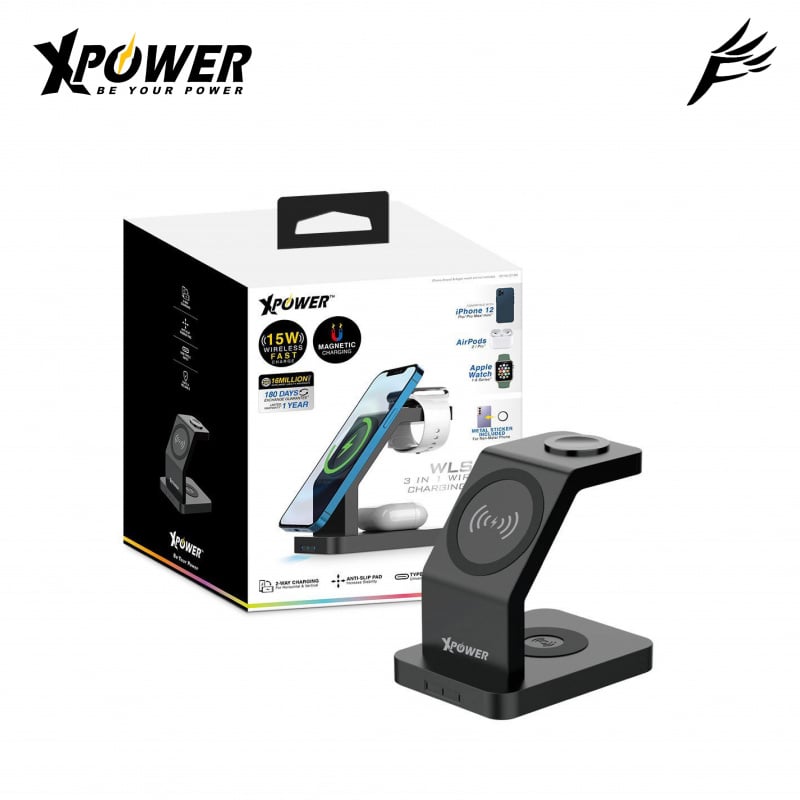 XPower WLS7 多功能磁吸無線充電器
