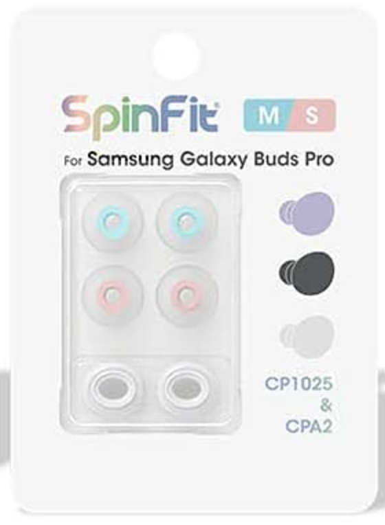 Spinfit CP1025 & CPA2 for Samsung Galaxy Buds Pro / Jabra Elite 85t [4尺寸]