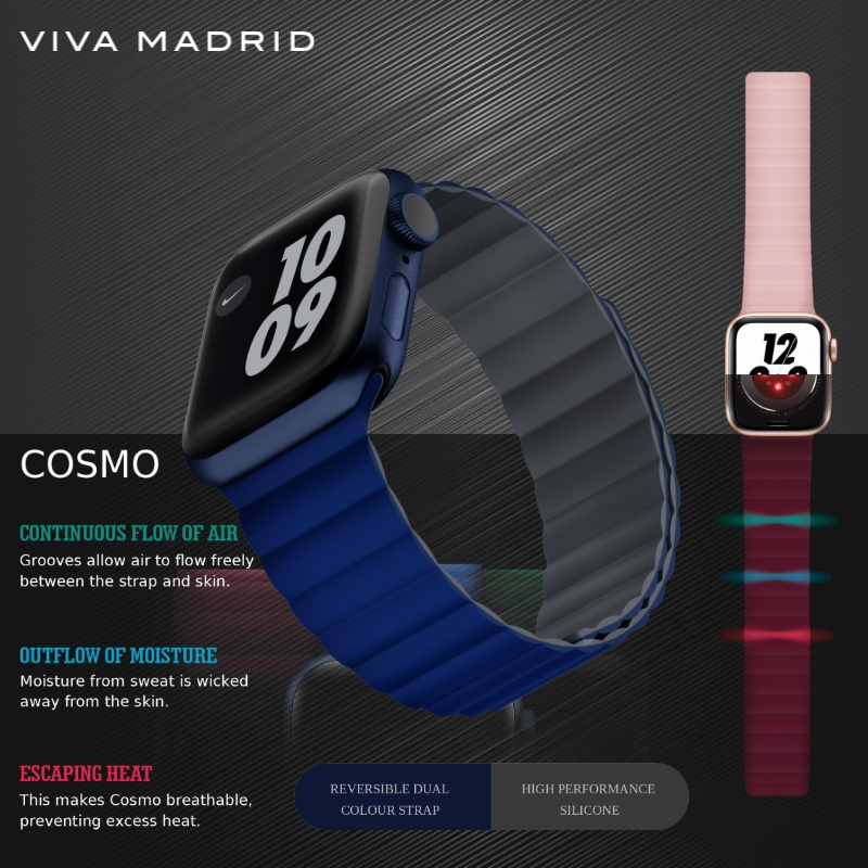 Viva Madrid Cosmo 雙面磁吸錶帶 for Apple Watch 42/44/45mm [5色]