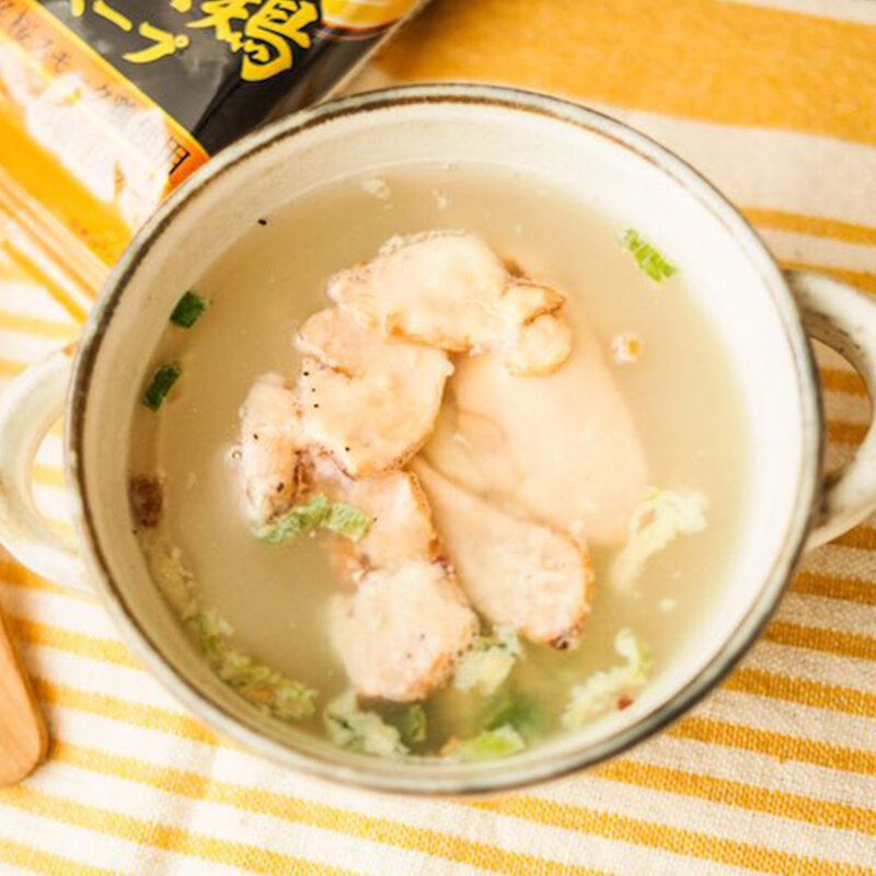 日本 天野食品 沖泡即食湯 燻製雞 鮮味湯【市集世界 - 日本市集】