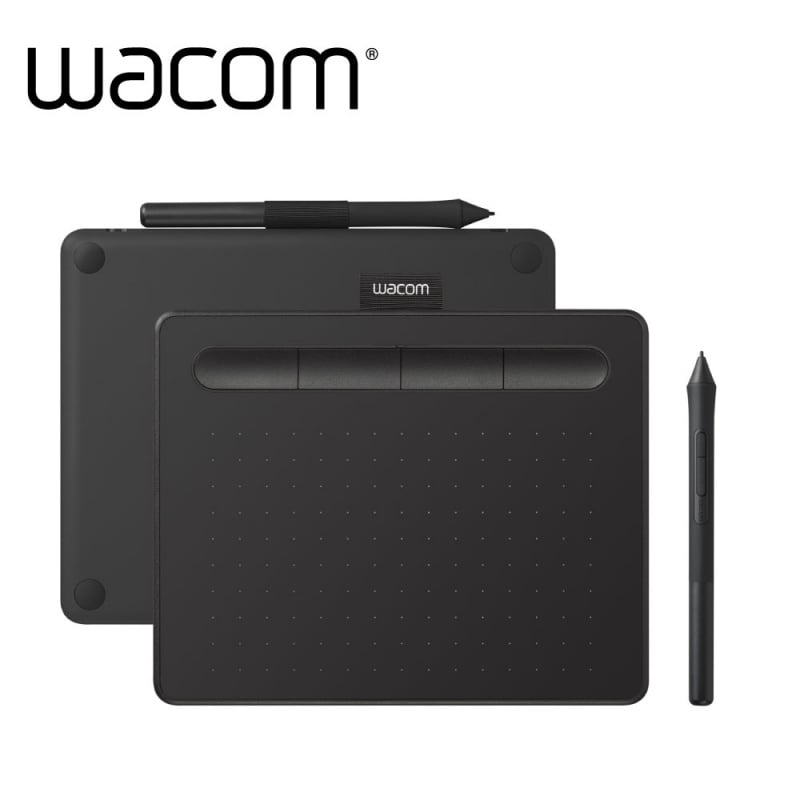 Wacom Intuos S 藍牙數位繪圖板 S Size (黑色) CTL-4100WL/K0-C