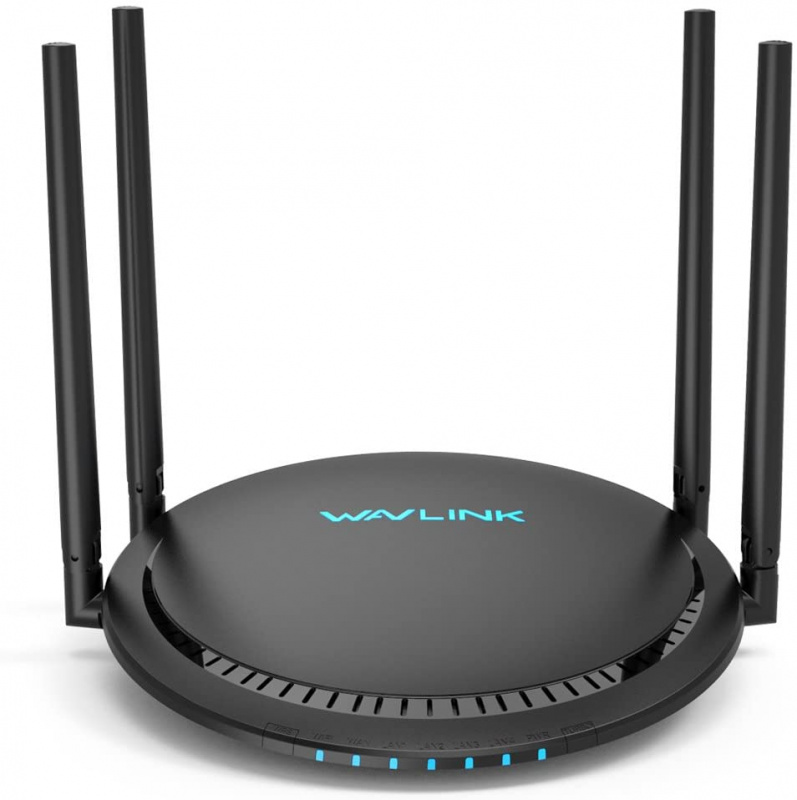 WAVLINK AC1200 Wireless TouchLink Dual Band Gigabit Ethernet Wi-Fi Router