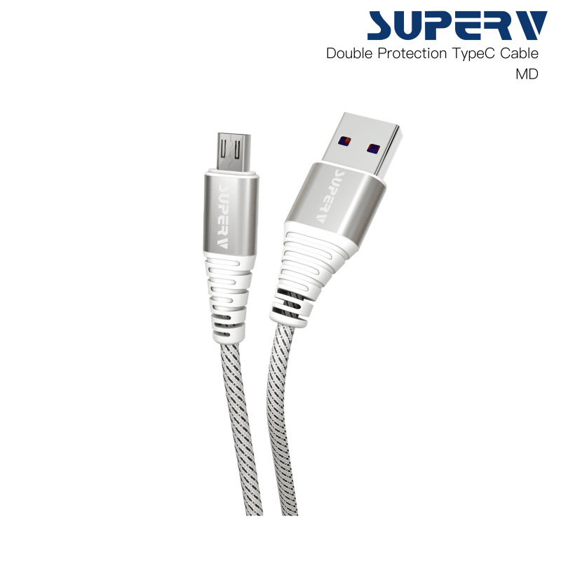 SuperV MD系列 USB 2.0 to micro USB 線 安卓線 3A 快充 加強保護