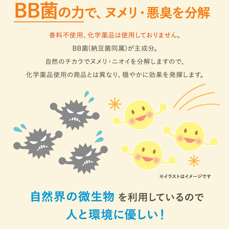 日本Big Bio 日本製 BB益菌 廚厠清潔 排水管消毒片除菌錠  50粒 (390)【市集世界 - 日本市集】