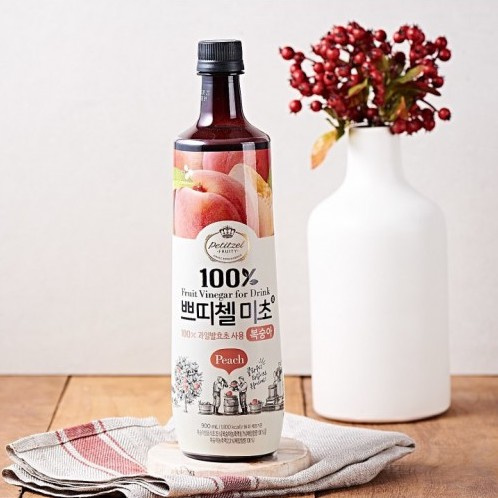 韓國人氣品牌 Cj養生水蜜桃果醋 (900Ml)