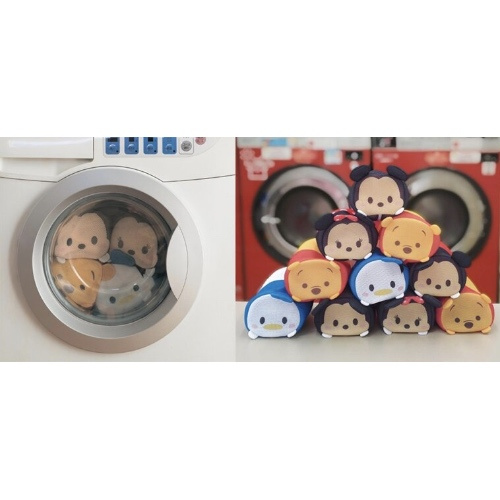 日本製造 迪士尼 Tsum Tsum 洗衣袋 - Winnie the Pooh 小熊維尼
