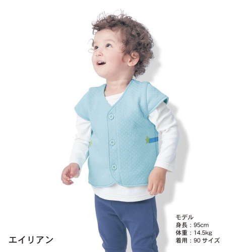 日本 迪士尼 (反斗奇兵 三眼仔) 人物造型小童背心外套
