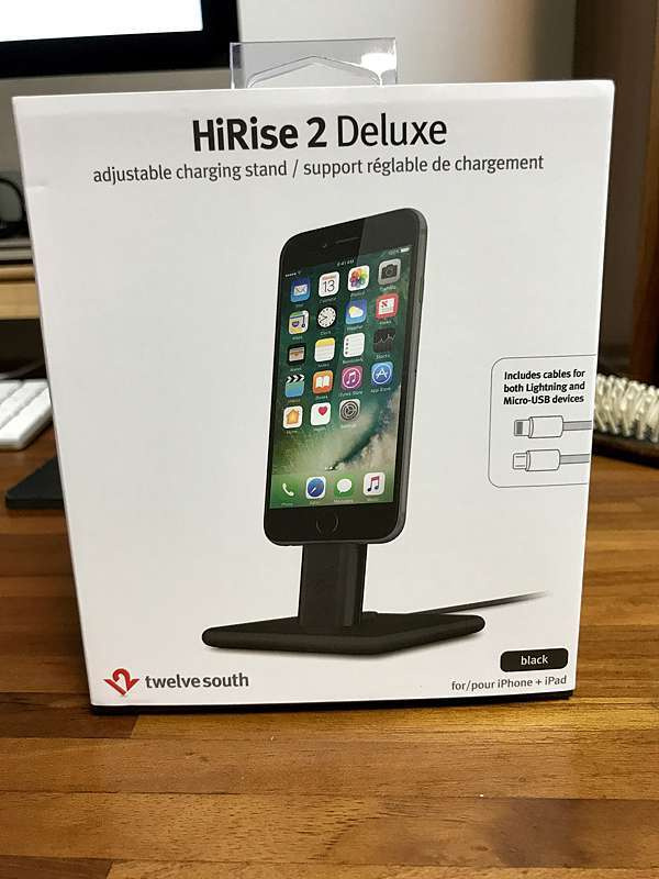 Twelve South HiRise Deluxe Charging Stand for iPhone