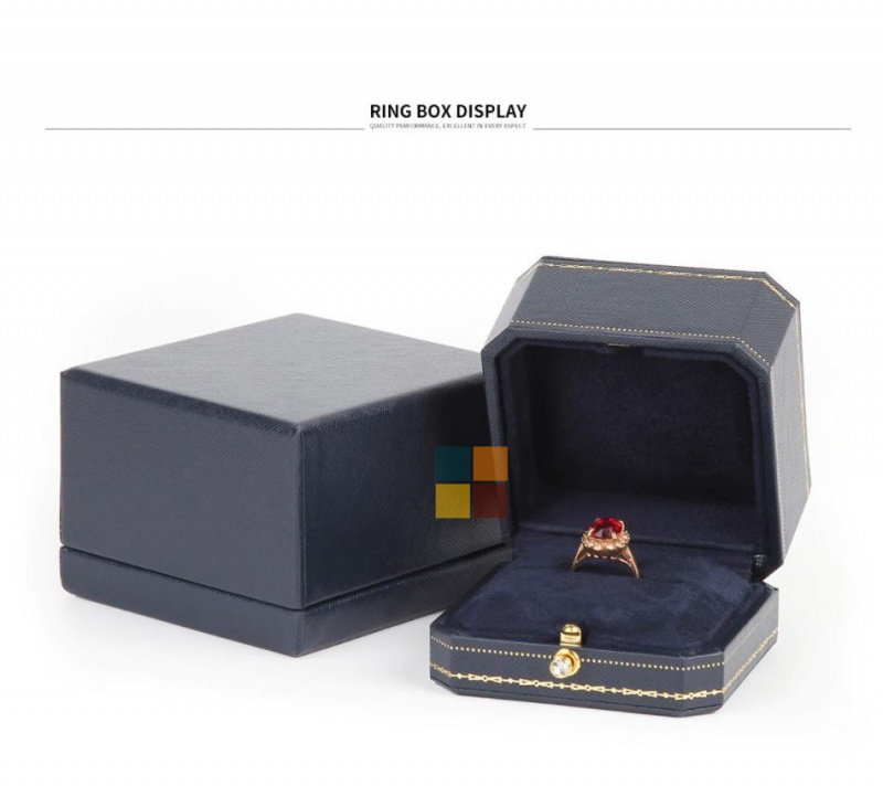 貴族風歐式首飾盒 -  (皇家藍)