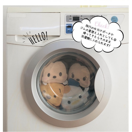 日本製造 迪士尼 Tsum Tsum 洗衣袋 (史廸仔)